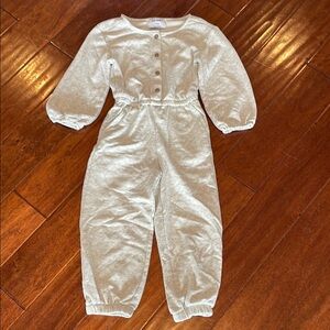 Cozy Kids Cream Jumpsuit